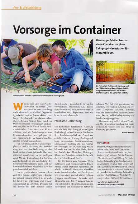 Malerblatt 07 2016 web Vorsorge im Container